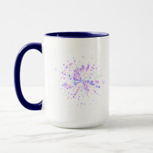Colorful Abstract Neon Splash Mug