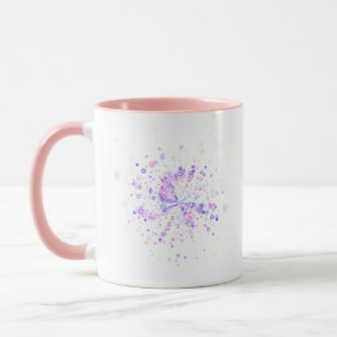 Colorful Abstract Neon Splash Mug