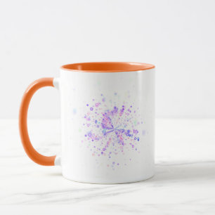 Colorful Abstract Neon Splash Mug
