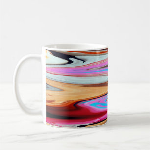 Colorful abstract pattern  coffee mug