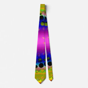 Colorful Abstract Pattern Tie