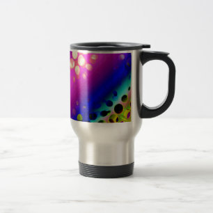 Colorful Abstract Pattern Travel Mug