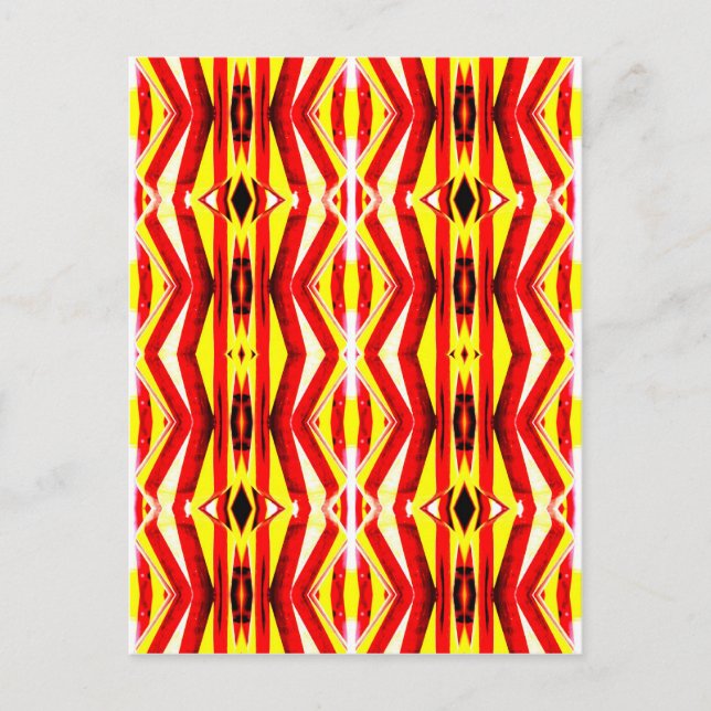 Colorful abstract postcard (Front)