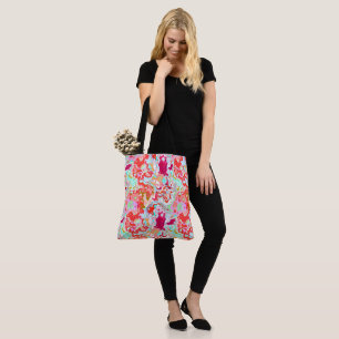 Colorful Abstract Tote Bag