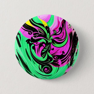 Colorful Abyss  6 Cm Round Badge