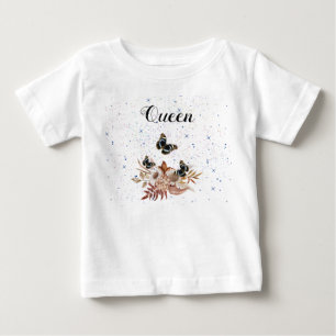 Colorful Aesthetic Butterflies   Whimsical Boho Bu Baby T-Shirt