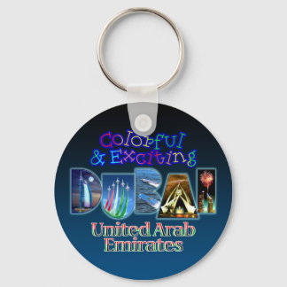 Colorful and Exciting Dubai Key Ring
