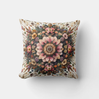 Colorful and Floral Throw Pillows
