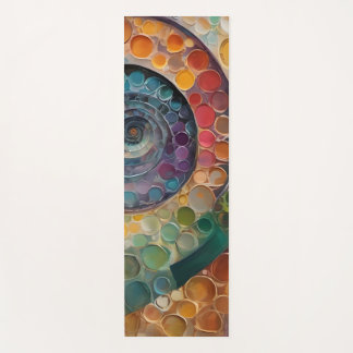 colorful and modern, a beautiful towel set yoga mat