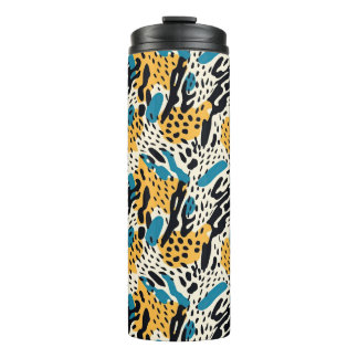 Colorful Animal Print 06 Thermal Tumbler
