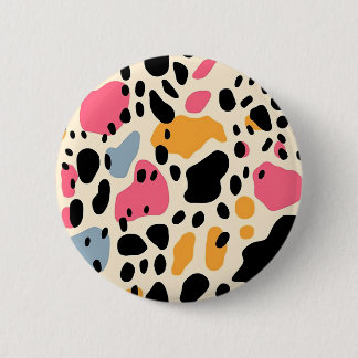 Colorful Animal Print 07 6 Cm Round Badge