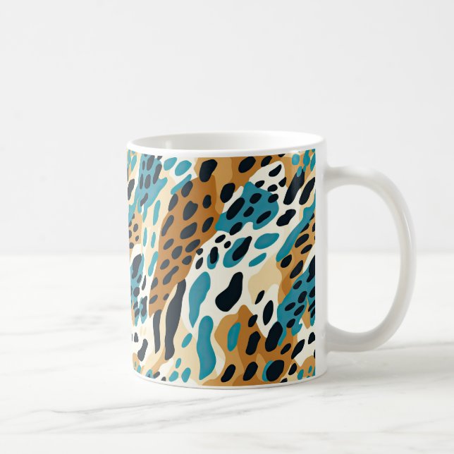 Colorful Animal Print Mug 09 (Right)