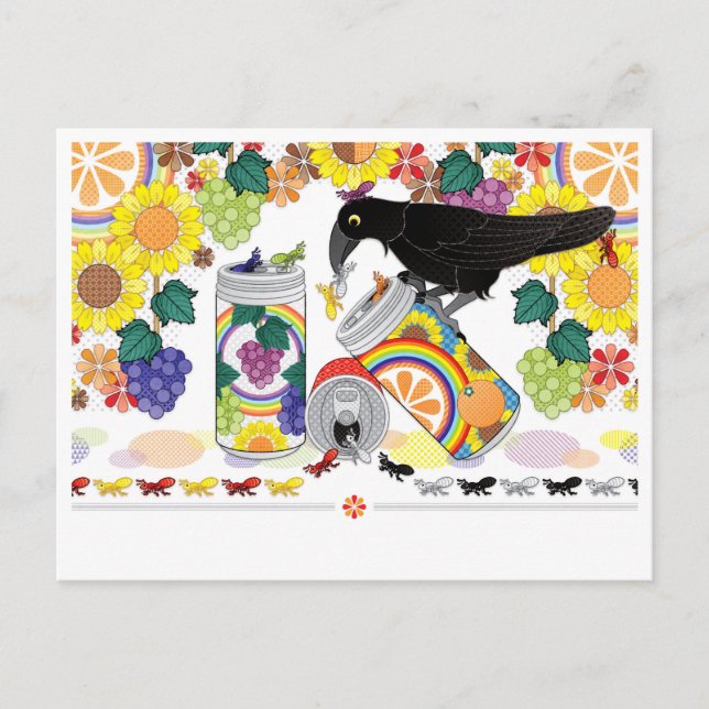 COLORFUL ANT（remake） Postcard (Front)