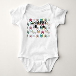 Colorful Antenna Baby Bodysuit