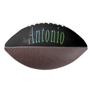 Colorful Antonio Name, Football American Football