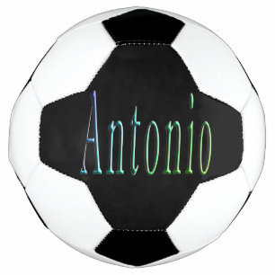 Colorful Antonio Name, Soccerball Football