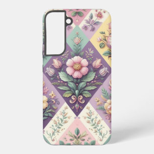 Colorful argyle pastel Easter/Spring Samsung Galaxy Case