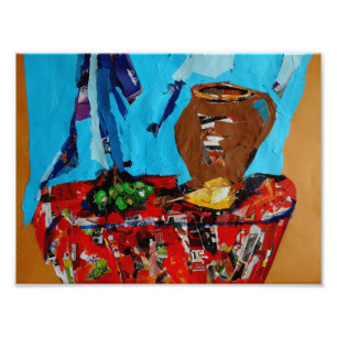 Colorful Art Collage Home Decor Photo Print