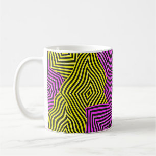 Colorful Art Nouveau Pattern  Coffee Mug