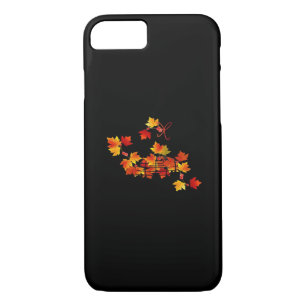 Colorful Autumn Leaves Basket It’s Fall Y’all iPhone 8/7 Case
