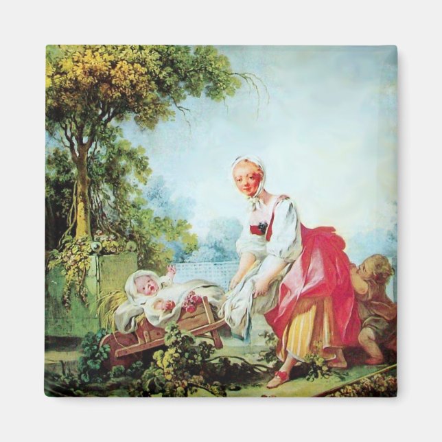 COLORFUL BABY SHOWER MAGNET (Front)