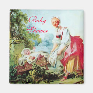 COLORFUL BABY SHOWER MAGNET