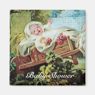 COLORFUL BABY SHOWER MAGNET