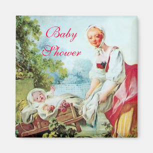 COLORFUL BABY SHOWER MAGNET