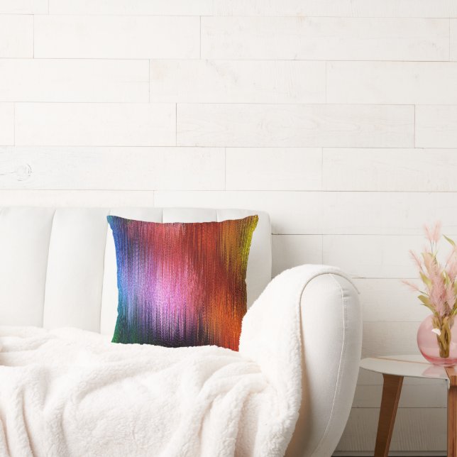 Colorful Background Pattern, Cushion (Couch)