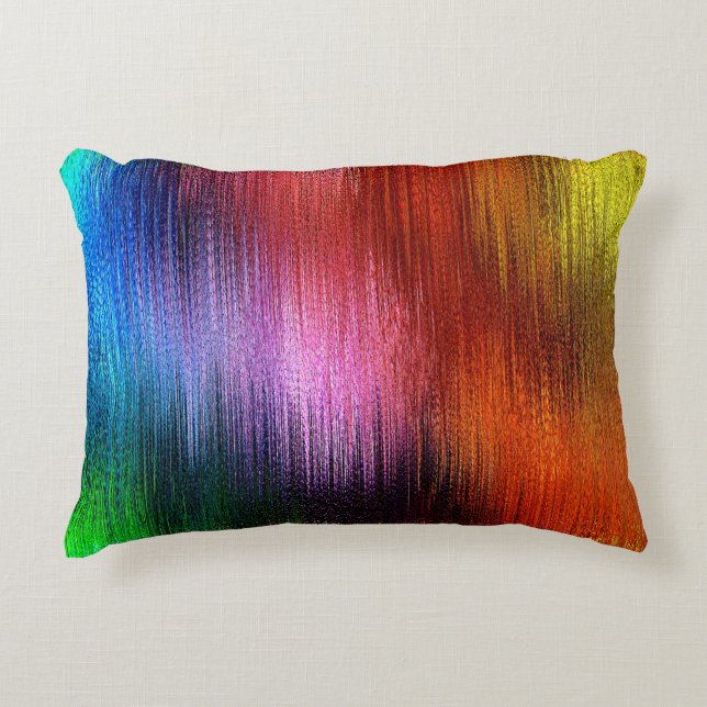 Colorful Background Pattern Decorative Cushion (Front)