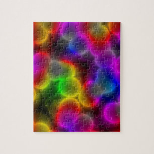 Colorful bacteria jigsaw puzzle