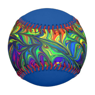 colorful baseball
