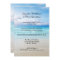 Colorful Beach Post Wedding Party Invitation