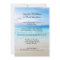 Colorful Beach Post Wedding Party Invitation