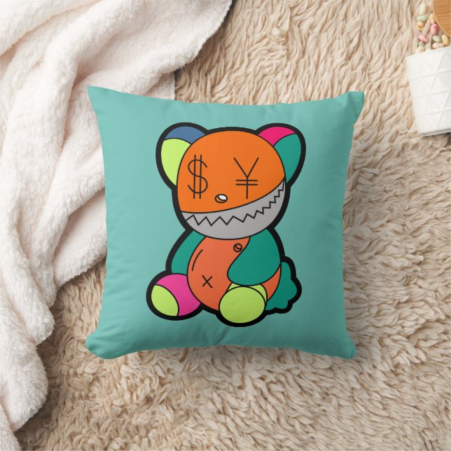Colorful bear cushion (Blanket)