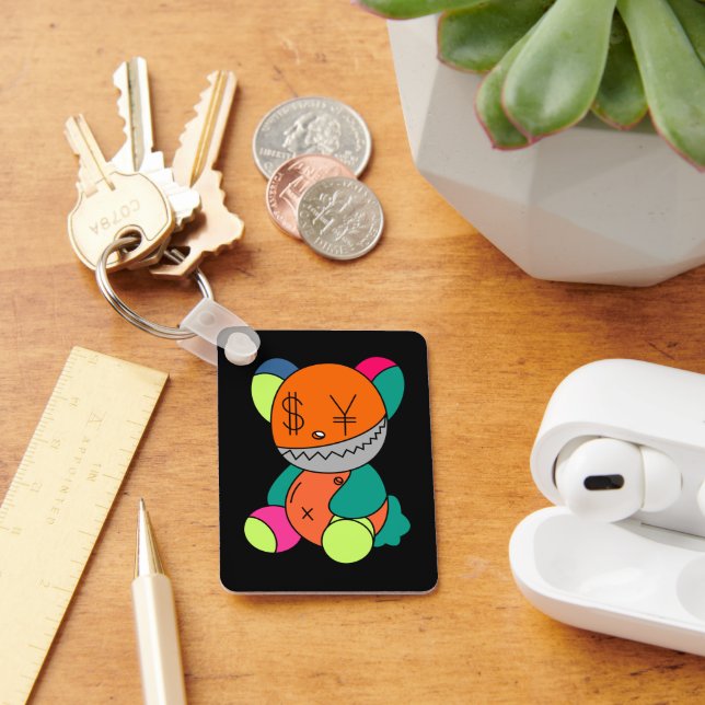 Colorful bear key ring (Desk)