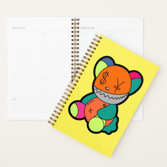 Colorful bear planner (Display)