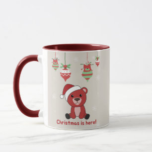 Colorful Bears Merry Christmas Winter Animals Bear Mug