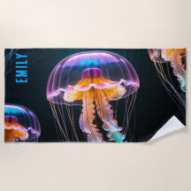 COLORFUL BEAUTIFUL JELLYFISH PERSONALIZED