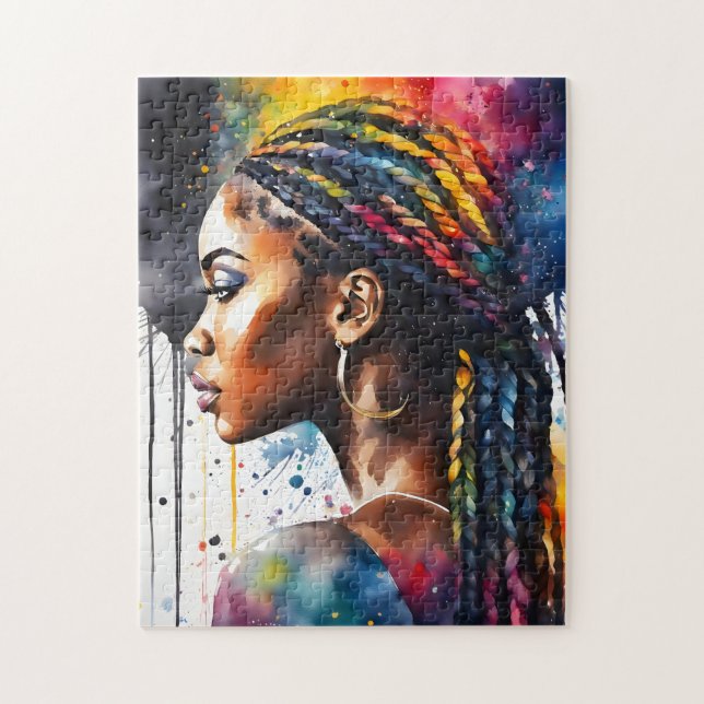 Colorful Beauty Jigsaw Puzzle (Vertical)