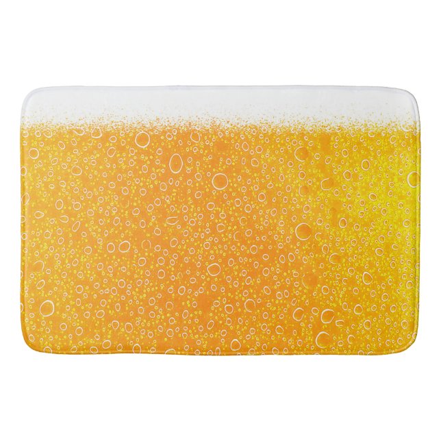Colorful beer bath mat (Front)