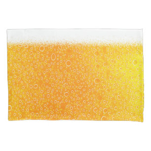 Colorful beer pillowcase