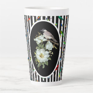 Colorful Birds Latte Mug