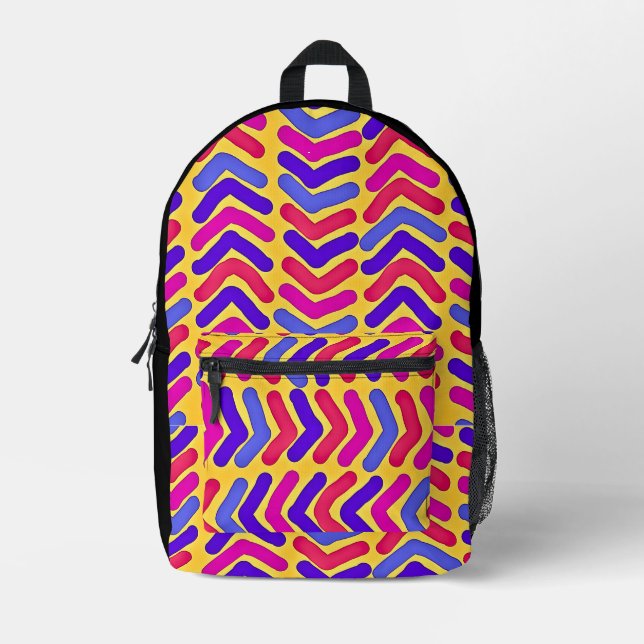 COLORFUL BIRDS Print Cut Sew Bag (Front)