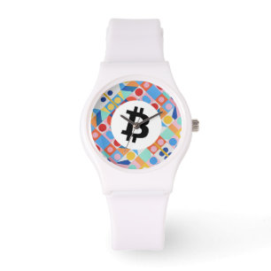 Colorful Bitcoin Watch
