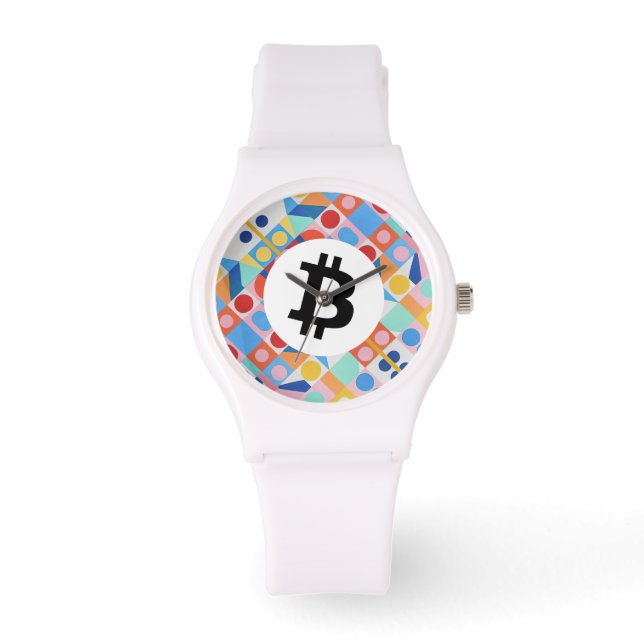 Colorful Bitcoin Watch (Front)