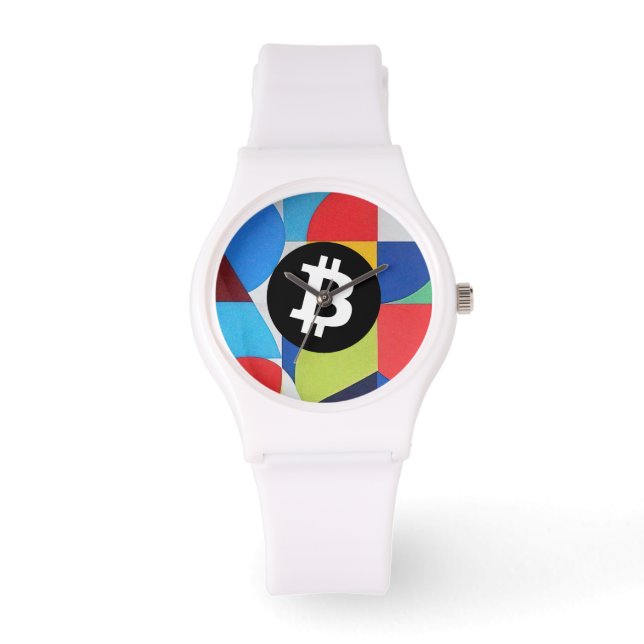 Colorful Bitcoin Watch (Front)