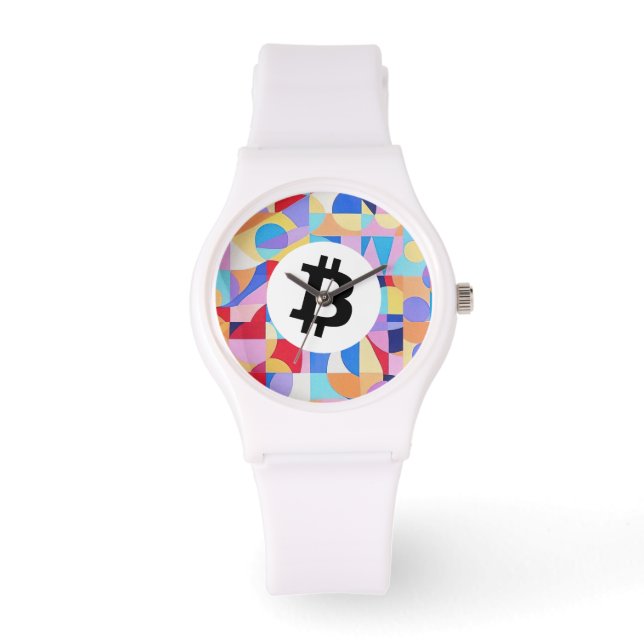 Colorful Bitcoin Watch (Front)