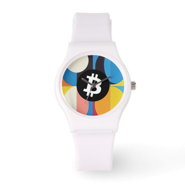 Colorful Bitcoin Watch (Front)