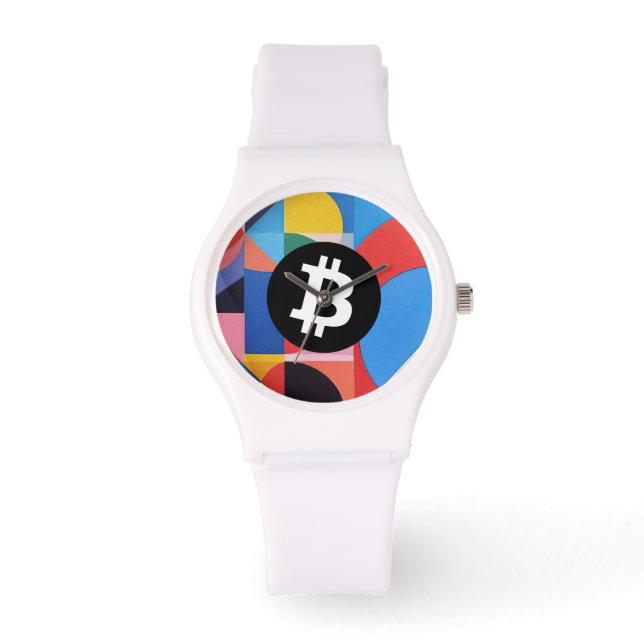 Colorful Bitcoin Watch (Front)
